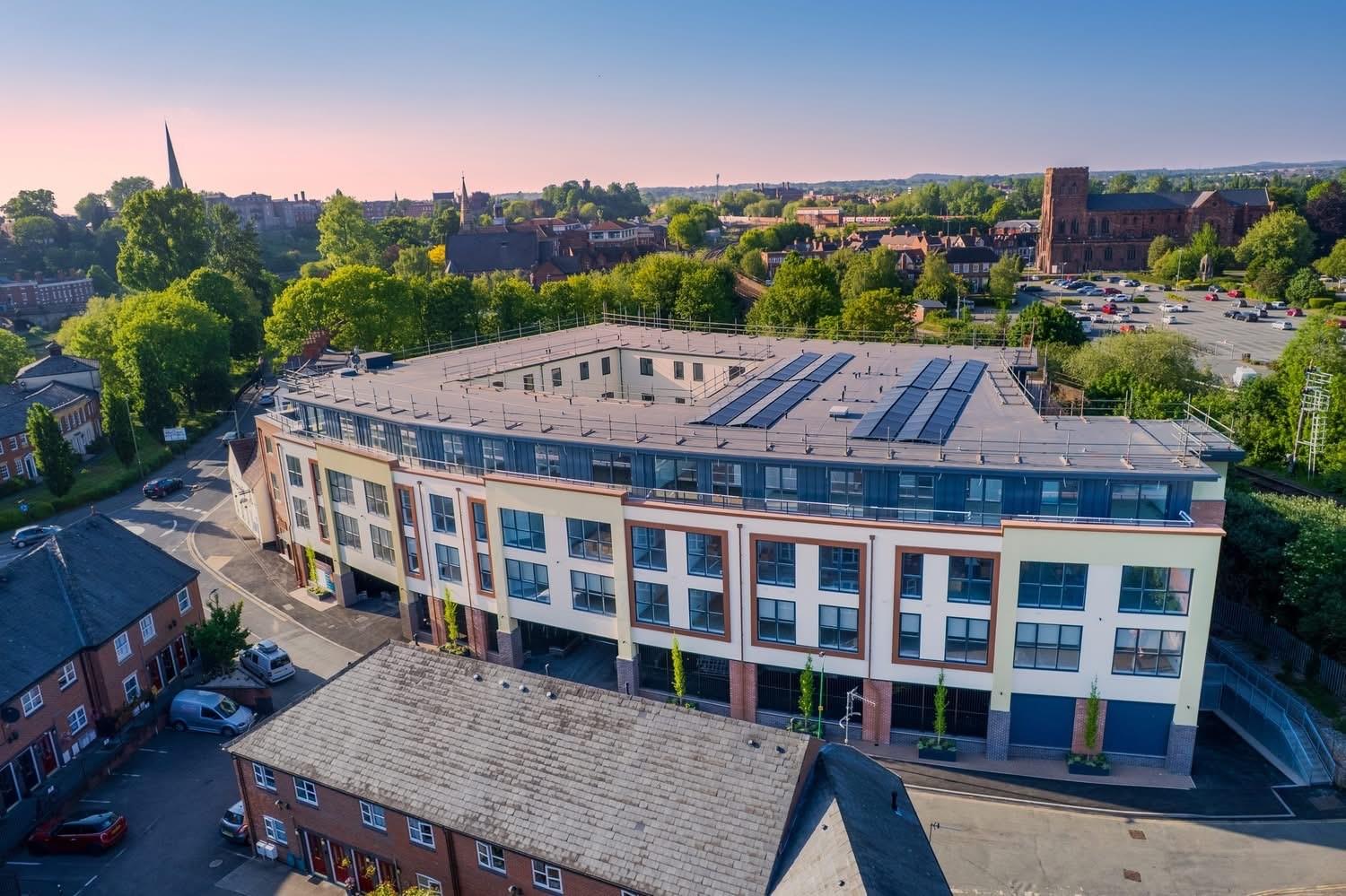 Penthouse 1 (36) Old Coleham Court, Shrewsbury, SY3 7BS For Sale